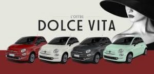Fiat Dolce Vita 4 dans le garage Expo FIAT à Nice